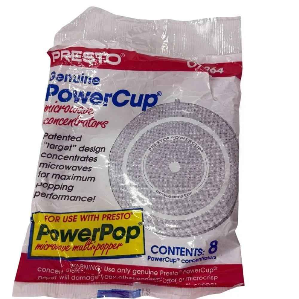 Presto PowerPop Microwave Multi-Popper Popcorn Orville Redenbacher Concentrators